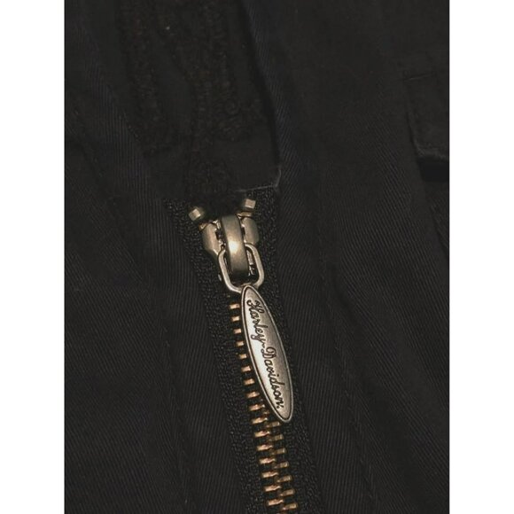 Harley-Davidson Zipper Shirt Medium Women, Rhinestone, Great Embroidery - Picture 6 of 7